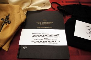 Masters thesis of Sr. Dorothy Marie QUigley from Cornell