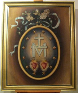 Miraculous Medal painting