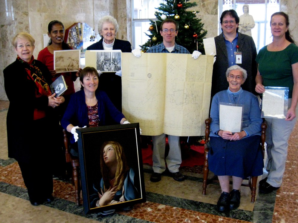 Provincial Archives staff