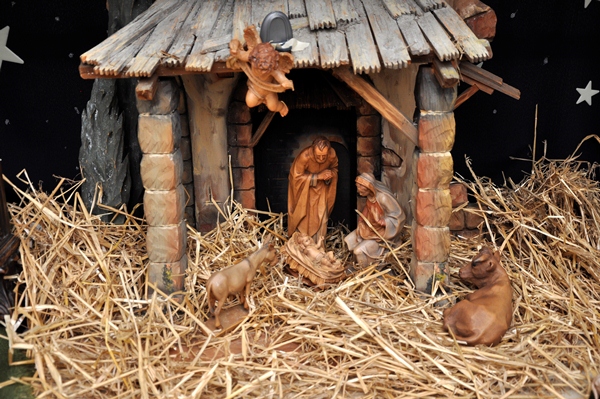 Manger scene