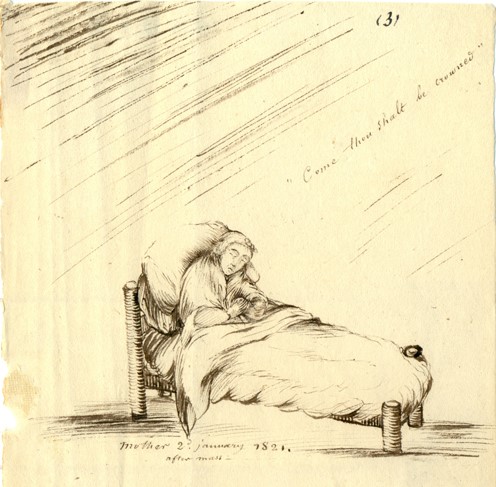 Sketch of Mother Seton