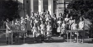 Girls' band from St. Vincent Orphan Asylum Drexel Hill