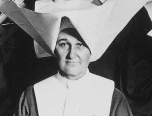 Sister Chrysostum Moynahan, Chief Nurse at Base Hospital 102 (used with permission of Daughters of Charity Provincial Archives)
