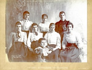 St. Joseph's Academy class of 1894 (photo by William H. Tipton)