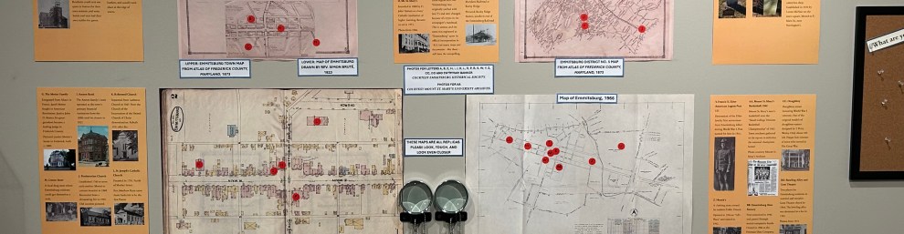 Maps on Display with title "From Way Back When to Now"