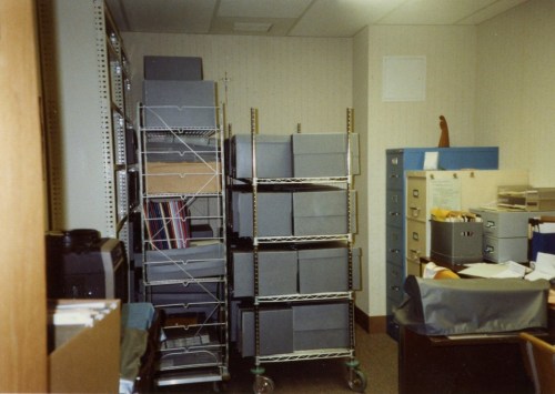 Archives of St. Vincent's Hospital in Bridgeport circa 1992